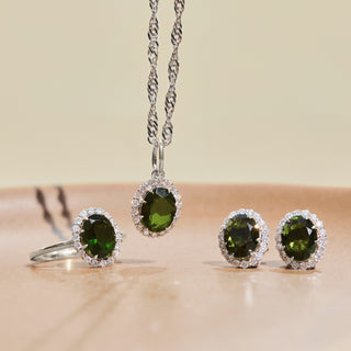 Lydia Millen Evergreen Vintage Gemstone Charm
