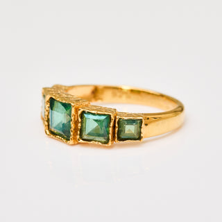Green Topaz Ring