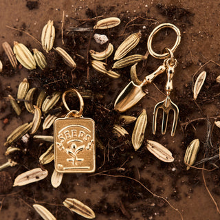 Lydia Millen Evergreen Trowel & Fork Charm