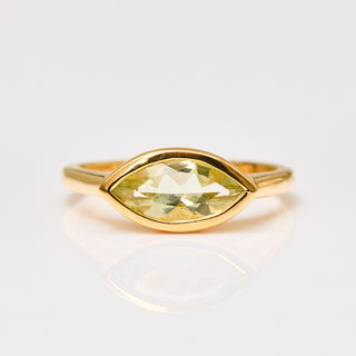 Kaia Lemon Quartz Ring