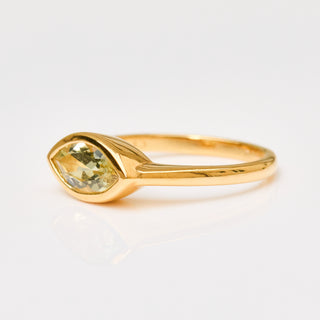 carrie elizabeth gold vermeil stacking ring