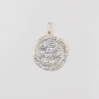 Milanese Bissona Coin Pendant - Strength & Protection
