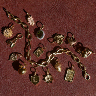 Lydia Millen Evergreen Cosmos Flower Charm