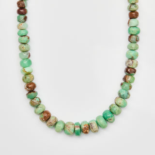 Limited Edition Chrysocolla Beaded Necklace