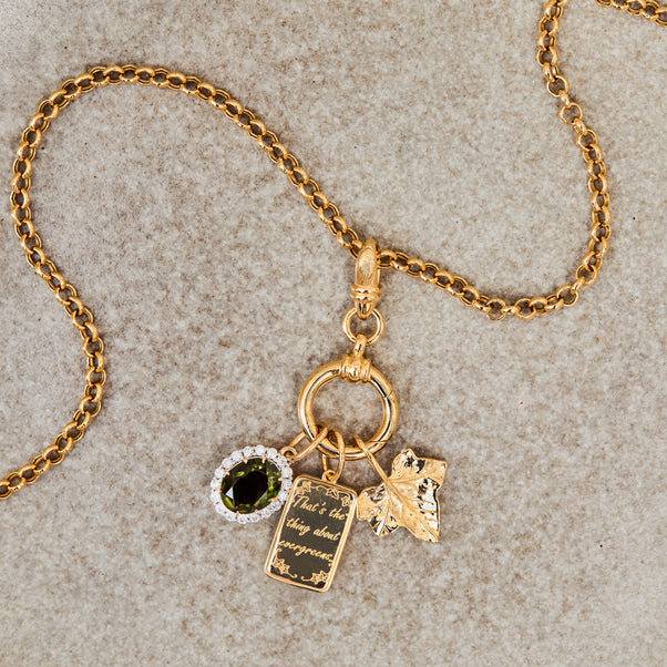 Lydia Millen Evergreen Vintage Gemstone Charm