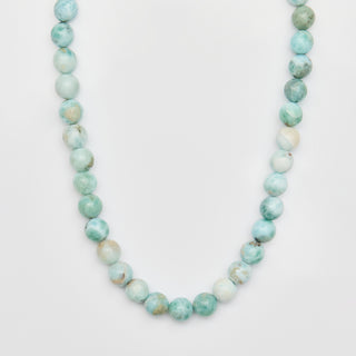 Limited Edition Larimar Beaded Necklace