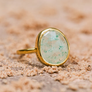 Carrie elizabeth gold grapolite ring