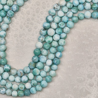 blue beaded necklaces