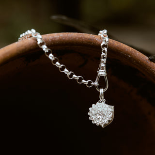 Lydia Millen Evergreen Dahlia Flower Charm