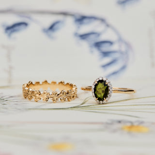 Lydia Millen Evergreen Vintage Gemstone Ring