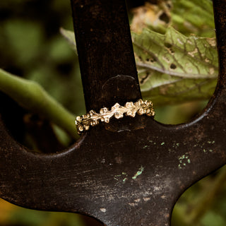 ivy leaf stacking ring
