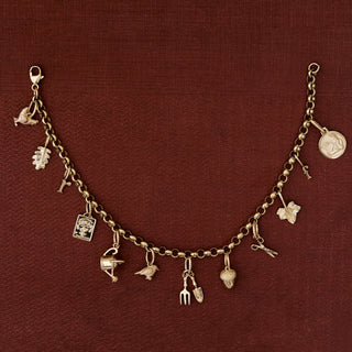 Lydia Millen Evergreen Ivy Leaf Charm