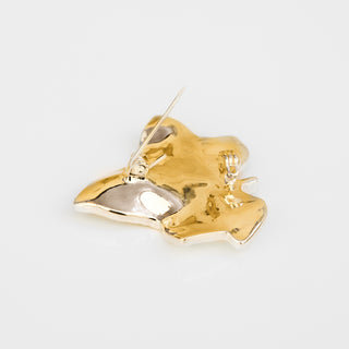 Lydia Millen Evergreen Ivy Leaf Brooch