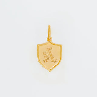 Lydia Millen Evergreen Initial Crest Charm