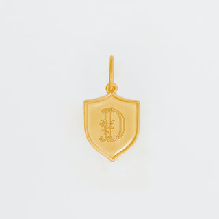 Lydia Millen Evergreen Initial Crest Charm