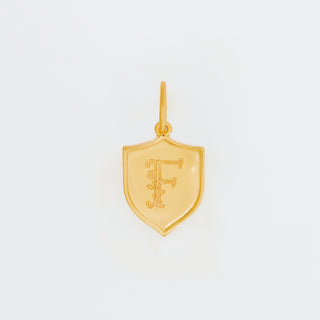 Lydia Millen Evergreen Initial Crest Charm