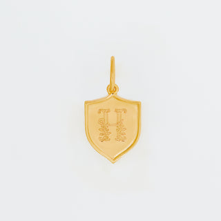 Lydia Millen Evergreen Initial Crest Charm