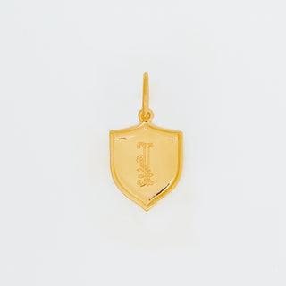 Lydia Millen Evergreen Initial Crest Charm