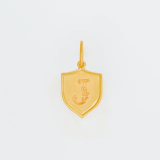 Lydia Millen Evergreen Initial Crest Charm