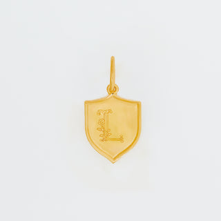 Lydia Millen Evergreen Initial Crest Charm