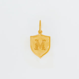 Lydia Millen Evergreen Initial Crest Charm