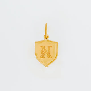 Lydia Millen Evergreen Initial Crest Charm