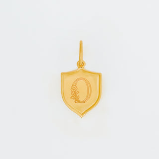 Lydia Millen Evergreen Initial Crest Charm