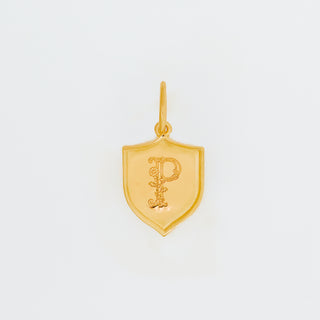 Lydia Millen Evergreen Initial Crest Charm