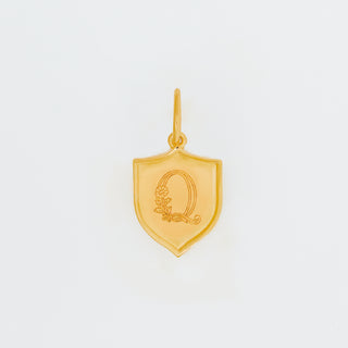 Lydia Millen Evergreen Initial Crest Charm