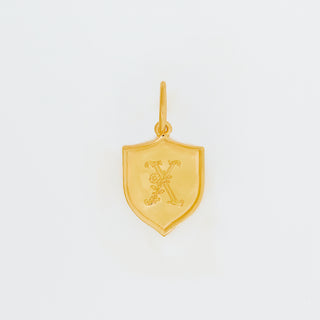 Lydia Millen Evergreen Initial Crest Charm