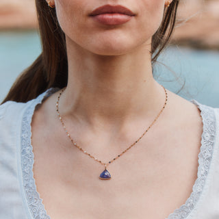Exclusive Trillion Tanzanite Pendant