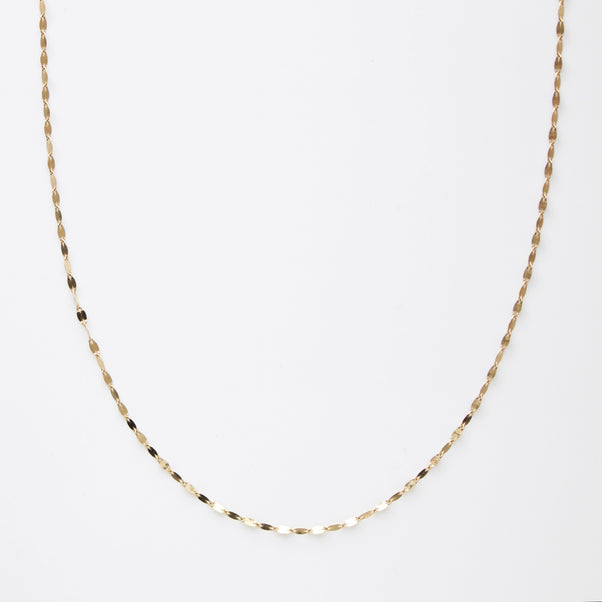 9k Gold treasured petal chain