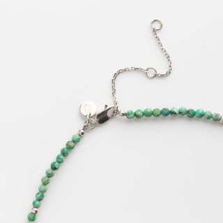 turquoise coin necklace