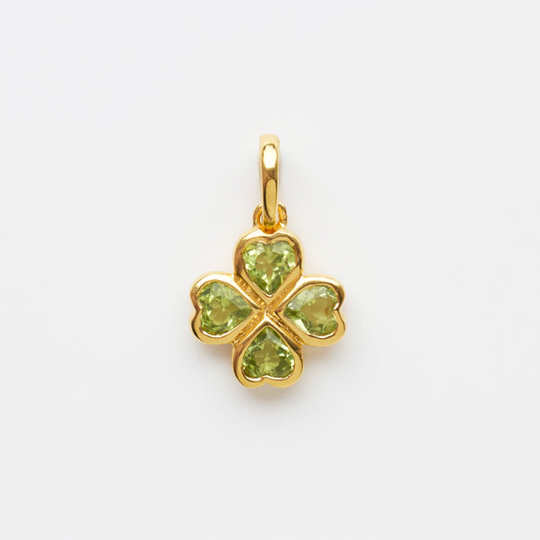 Louise Thompson Lucky Four Leaf Clover Charm