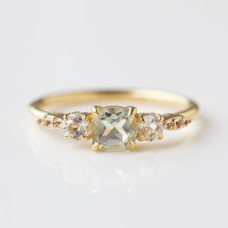 Emilia Green Amethyst Ring