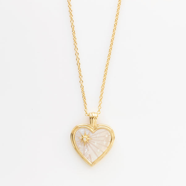 Mother of Pearl True Love Necklace