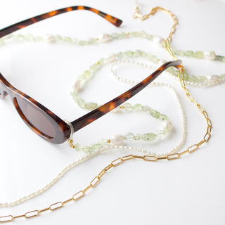 pearl sunglasses chain