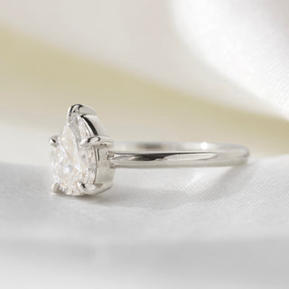 isla white gold solitaire diamond ring