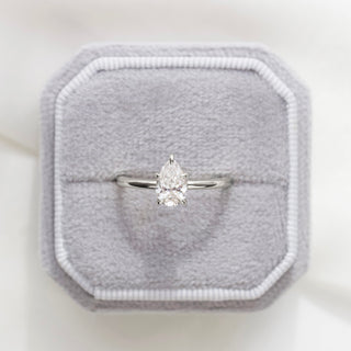 isla white gold solitaire diamond ring