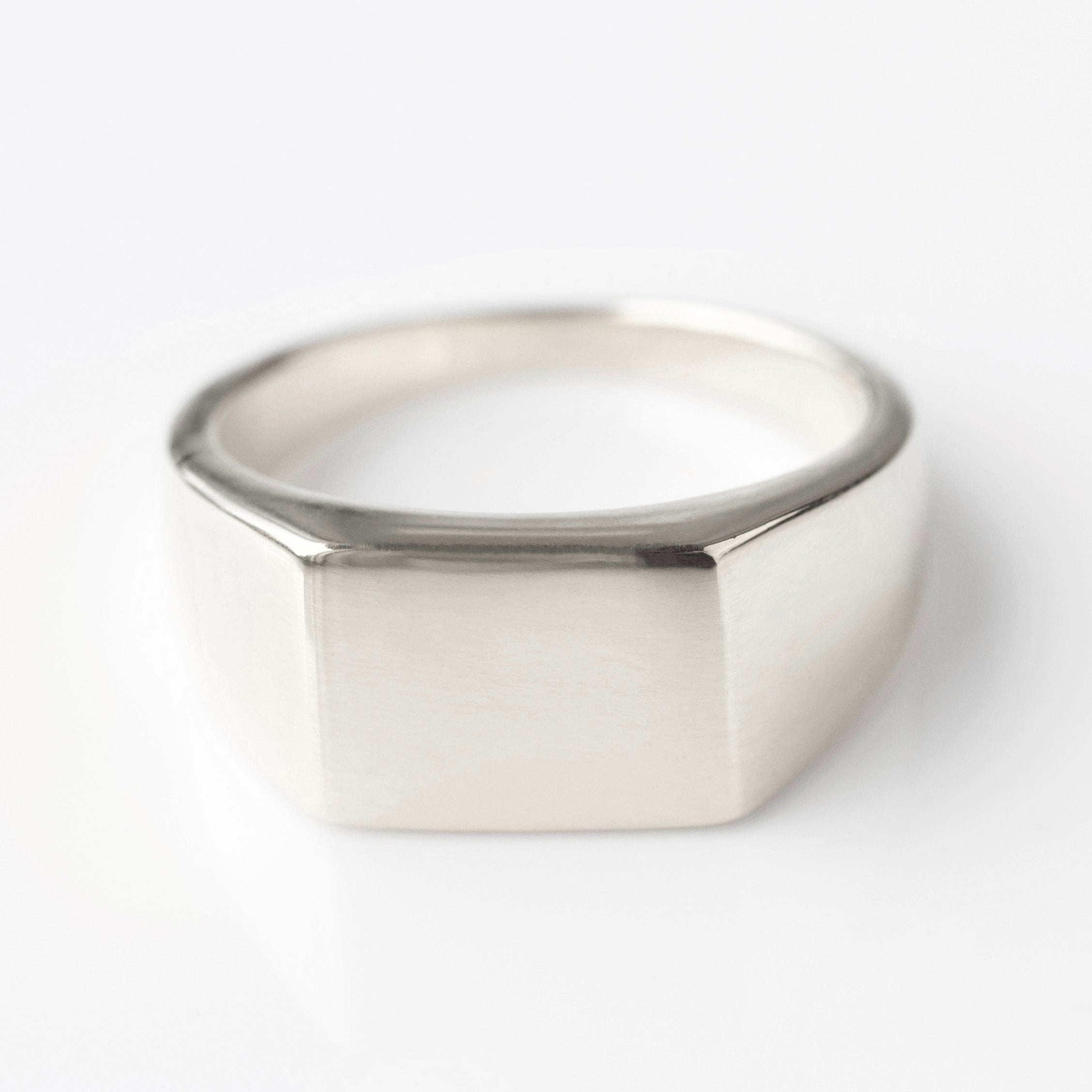 Mens Square Signet Ring – Carrie Elizabeth
