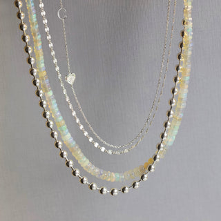 opal beaded necklace 