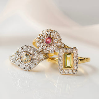 Luella Pink Tourmaline Vintage Ring