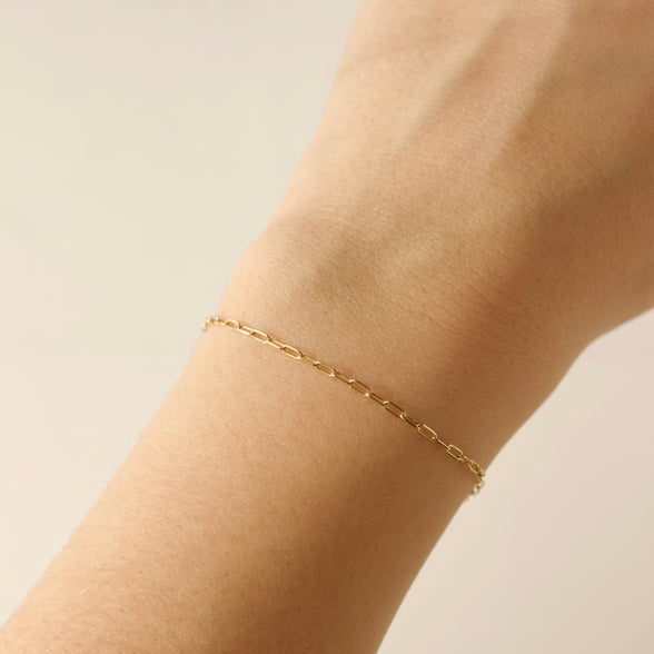 Treasured Paperclip Bracelet