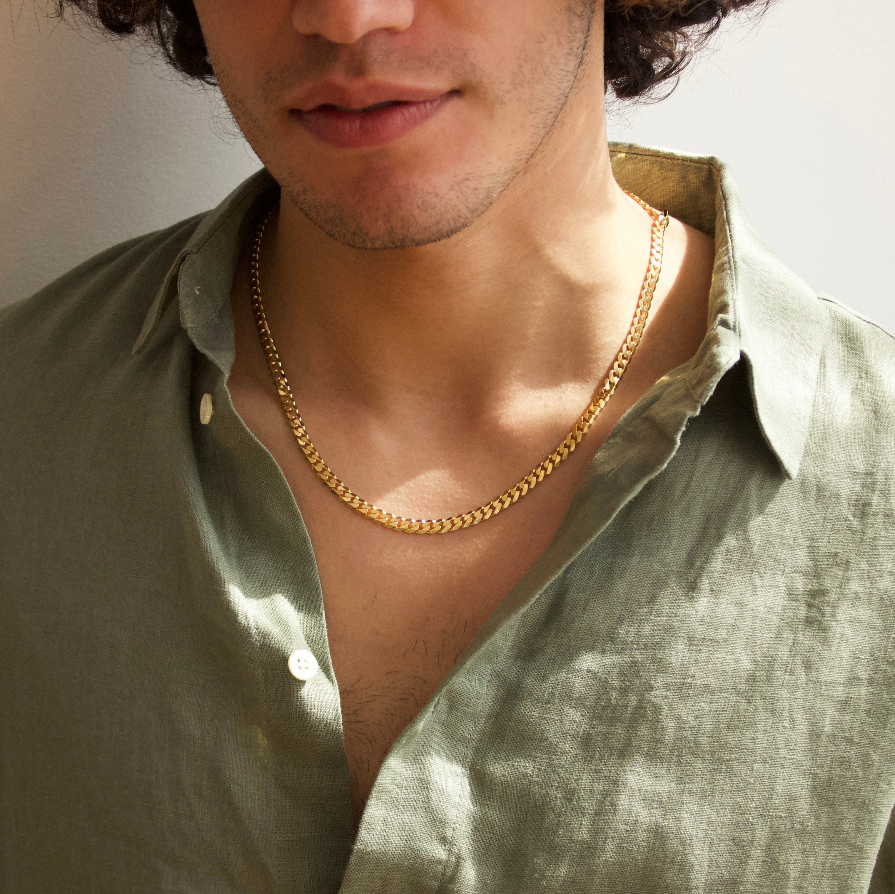 Mens Curb Chain – Carrie Elizabeth