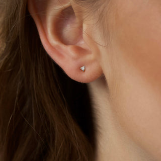 Carrie Elizabeth Diamond studs