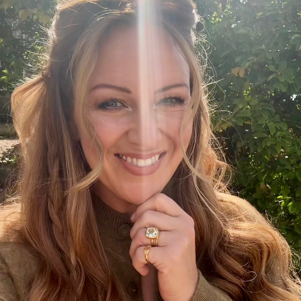 Carrie Elizabeth vintage signet ring 