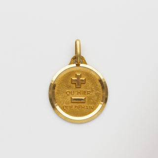 french love token pendant