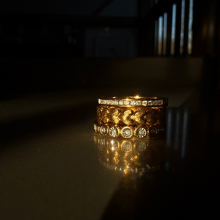 Freya Bezel Set Diamond Eternity Band