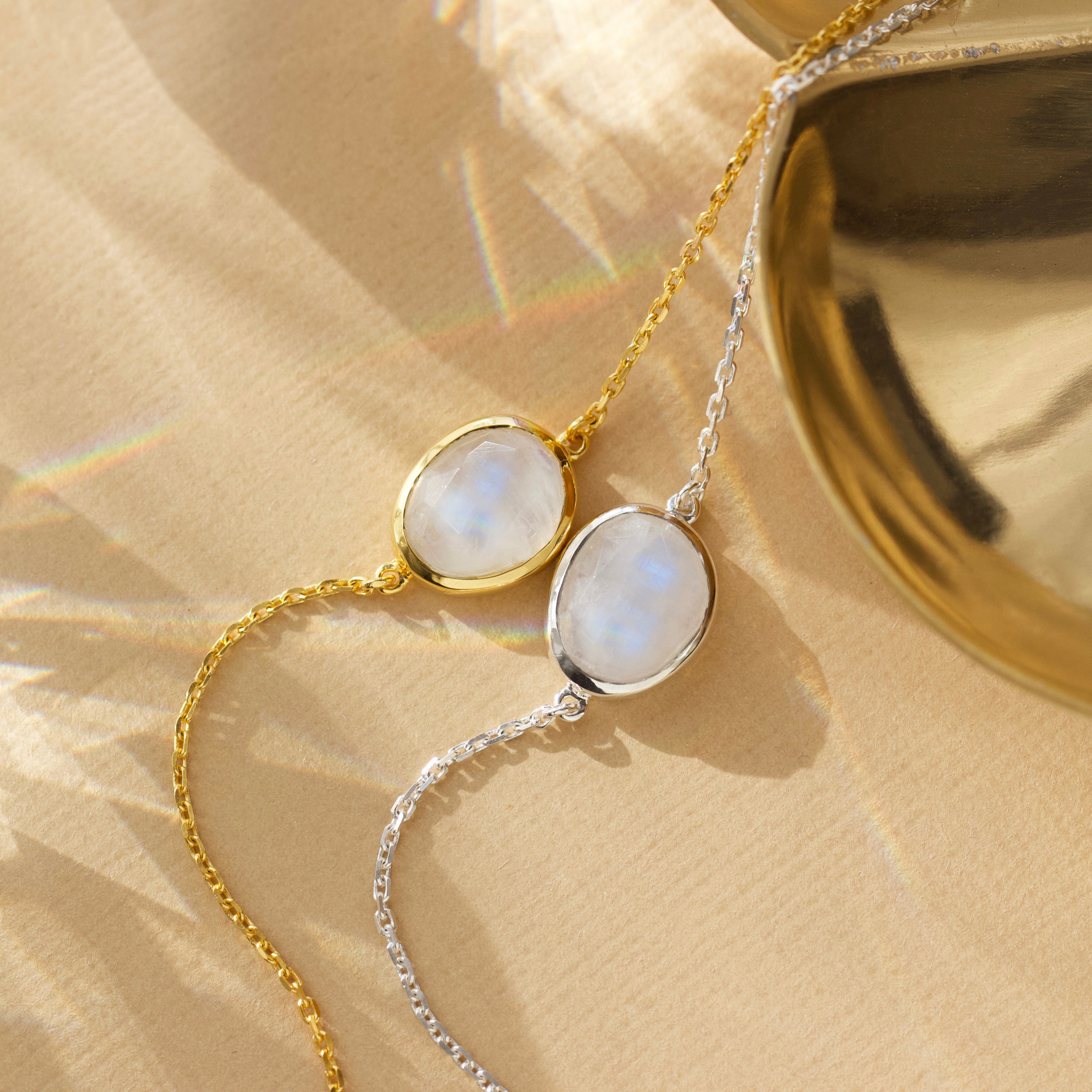 Icon Semi Precious Moonstone Bracelet – Carrie Elizabeth