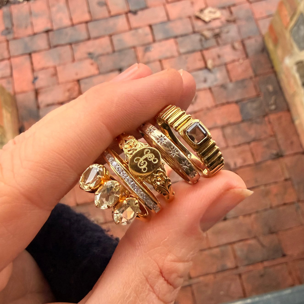 Louise Thompson Chapters Past, Present & Future Ring